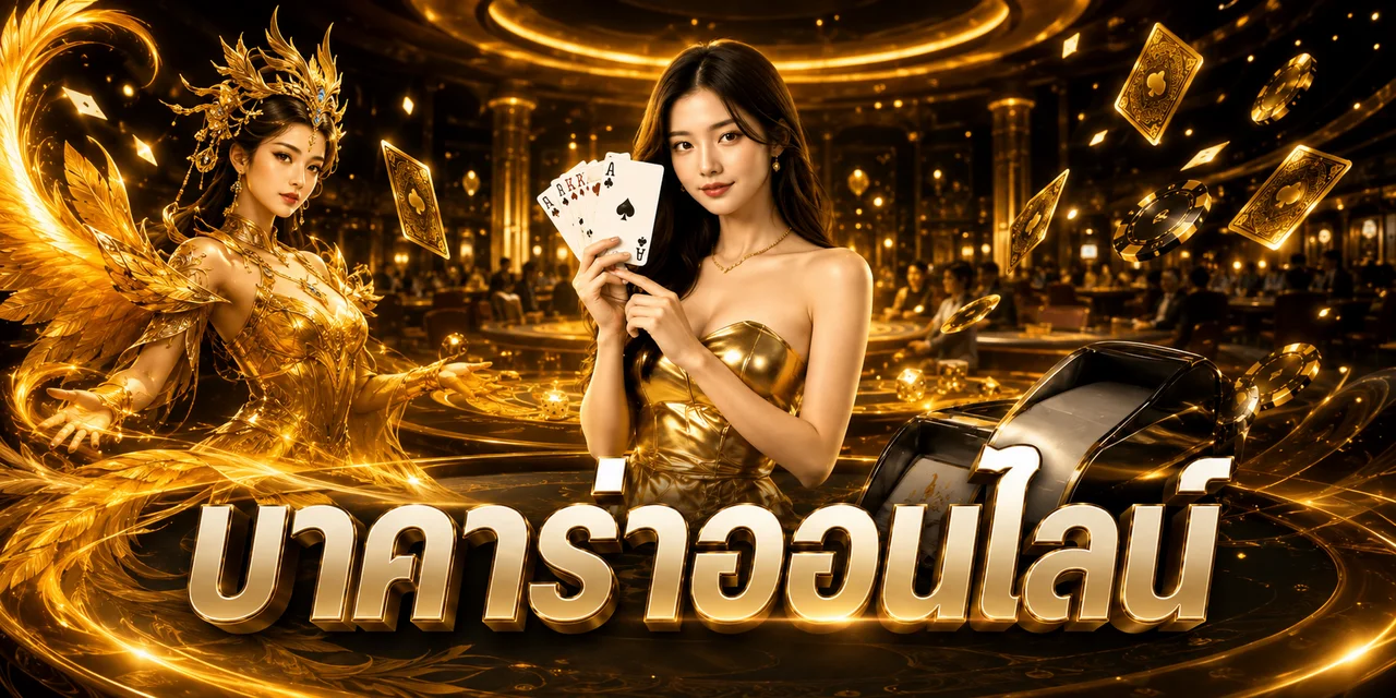 ภาพบาคาร่าออนไลน์ HAPPY24H พร้อมไพ่และโต๊ะคาสิโน